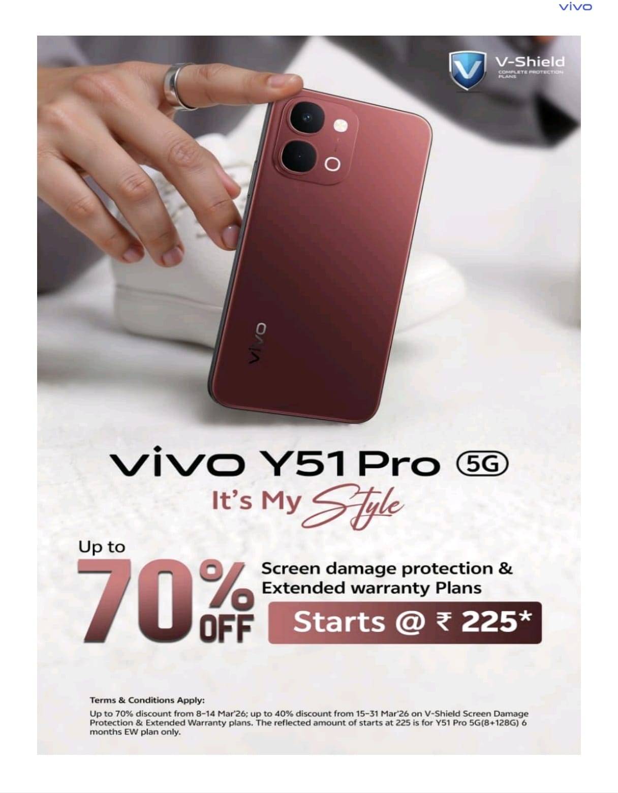 NARANG MOBILES - Vivo Y51 Pro 5G Smartphone in Sangrur in SANGRUR