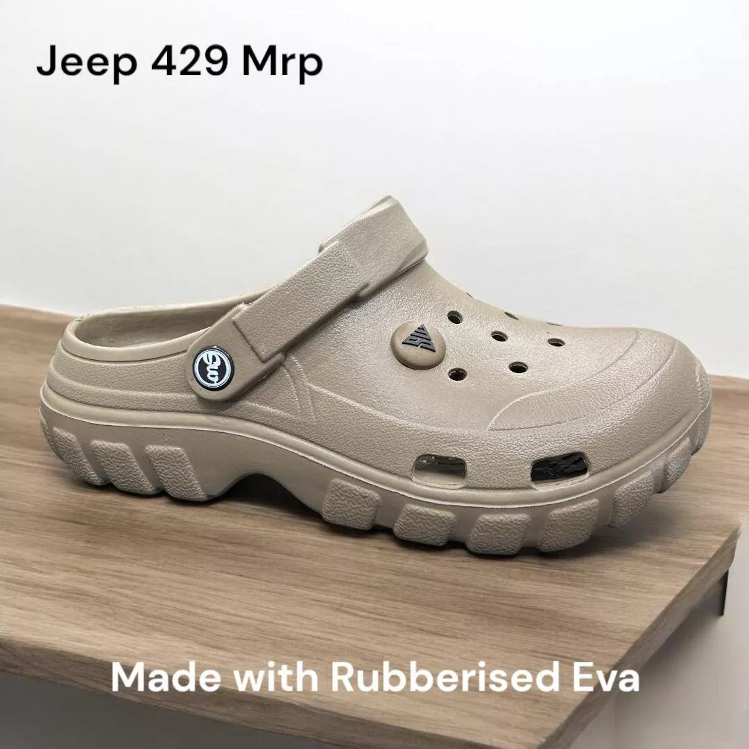 HIRA LAL - Jeep Clogs in Banjar: Durable Rubberized EVA Footwear in banjar