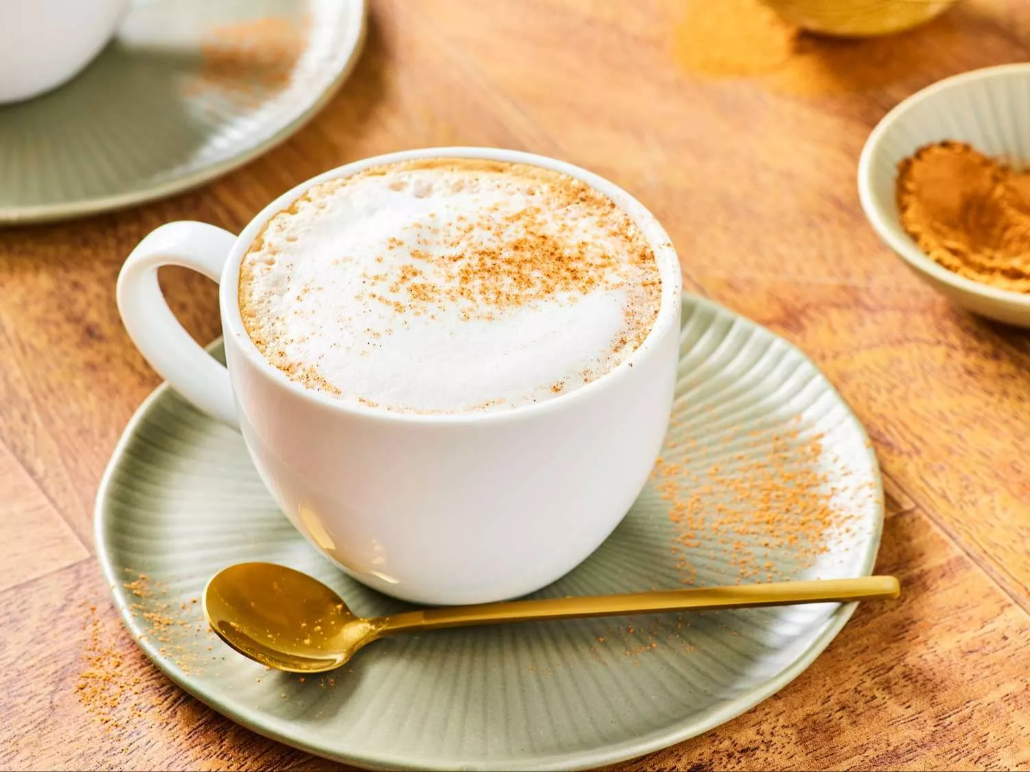 Cup of rich aroma coffee served at SON OF SWAAD BAAP OF CHAAP in Pathankot, showcasing its inviting color and texture.