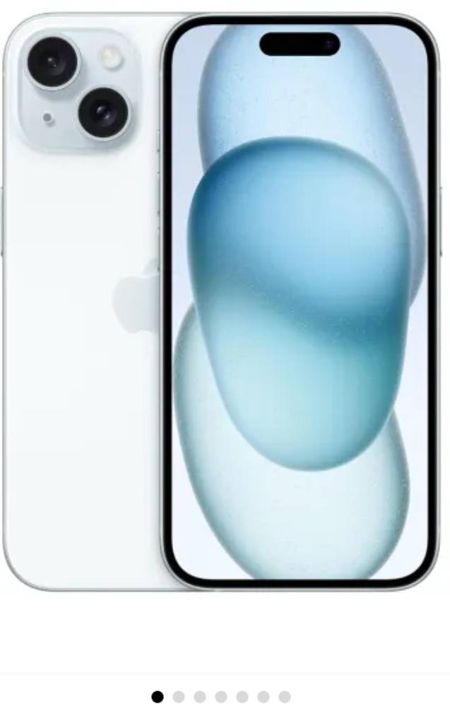 iPhone 15 displaying sleek design and vibrant screen in Bassi Pathana — High Quality smartphone with advanced features
