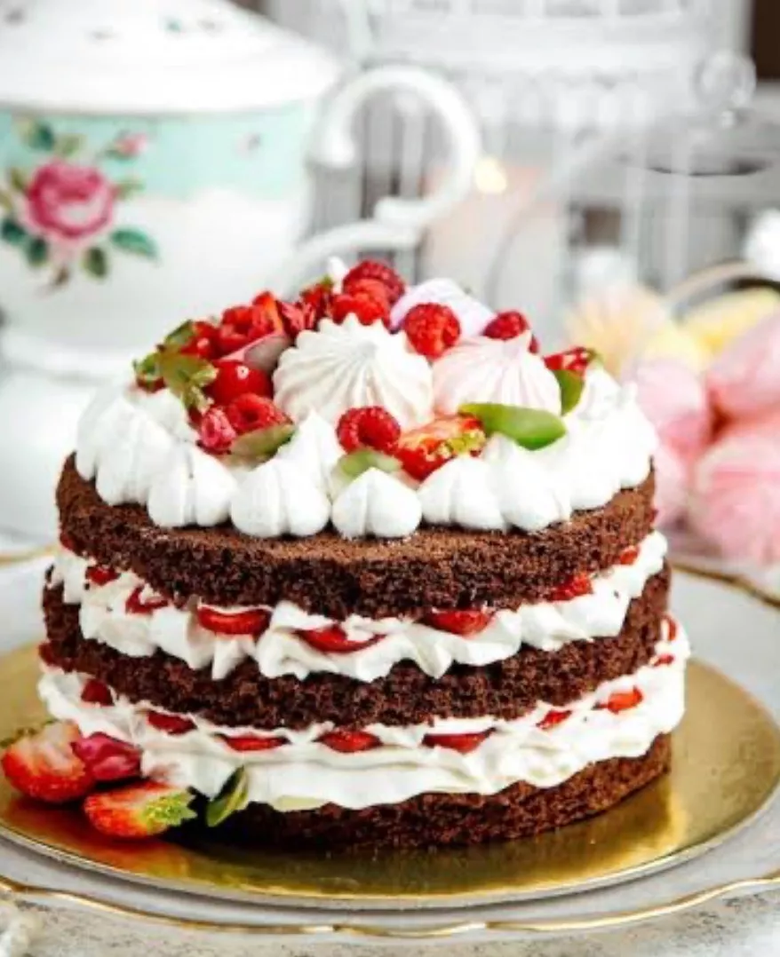 KHINDA KHETI STORE - Chocolate Strawberry Layer Cake in BILGA in BILGA