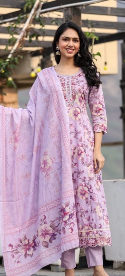 GIRLS VILLA - Fashion/Suit in Cheeka - Stylish Plazo Suit in CHEEKA