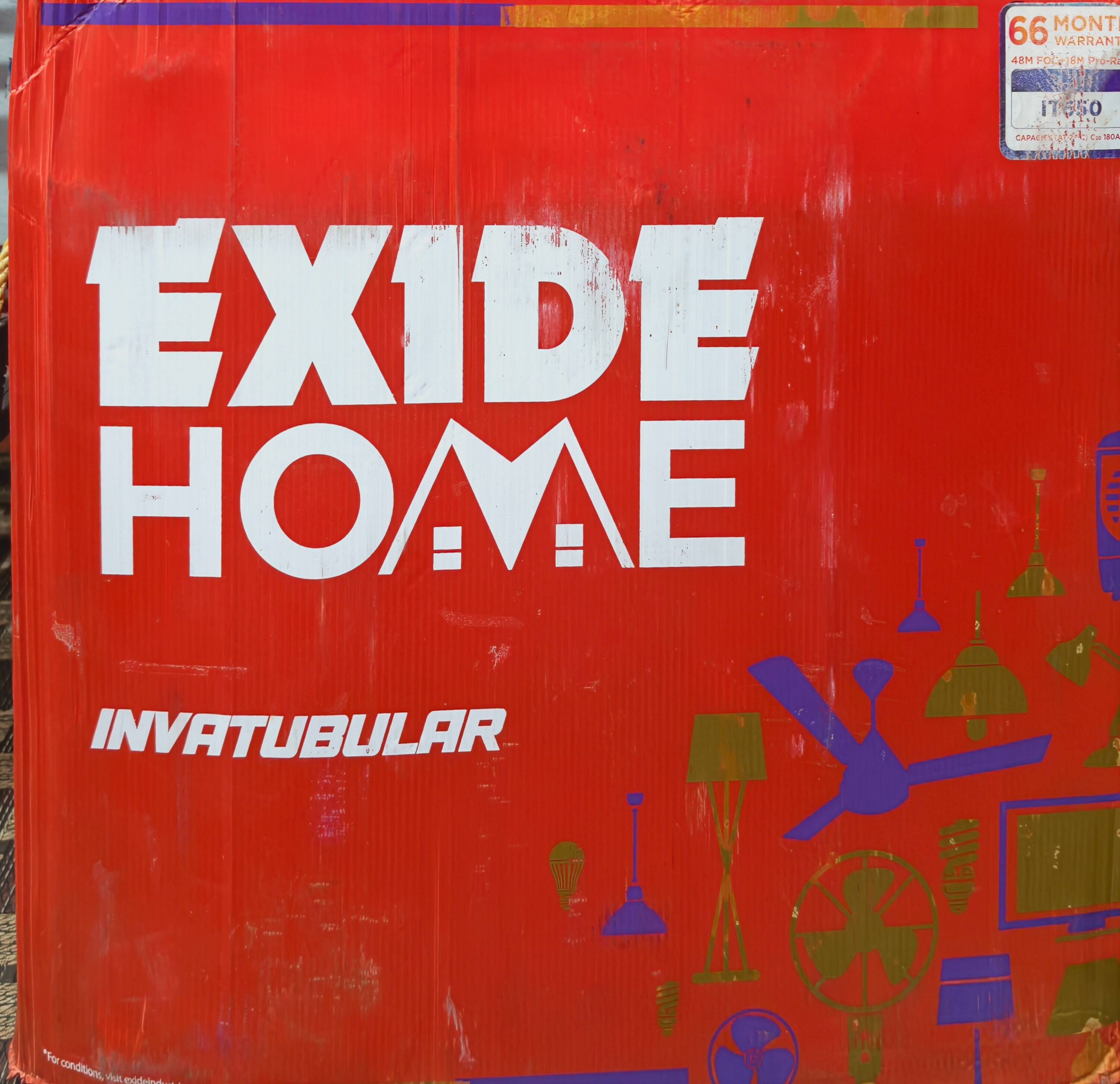 Exide Xpress XP1200 Battery - Barwadda - Image 2