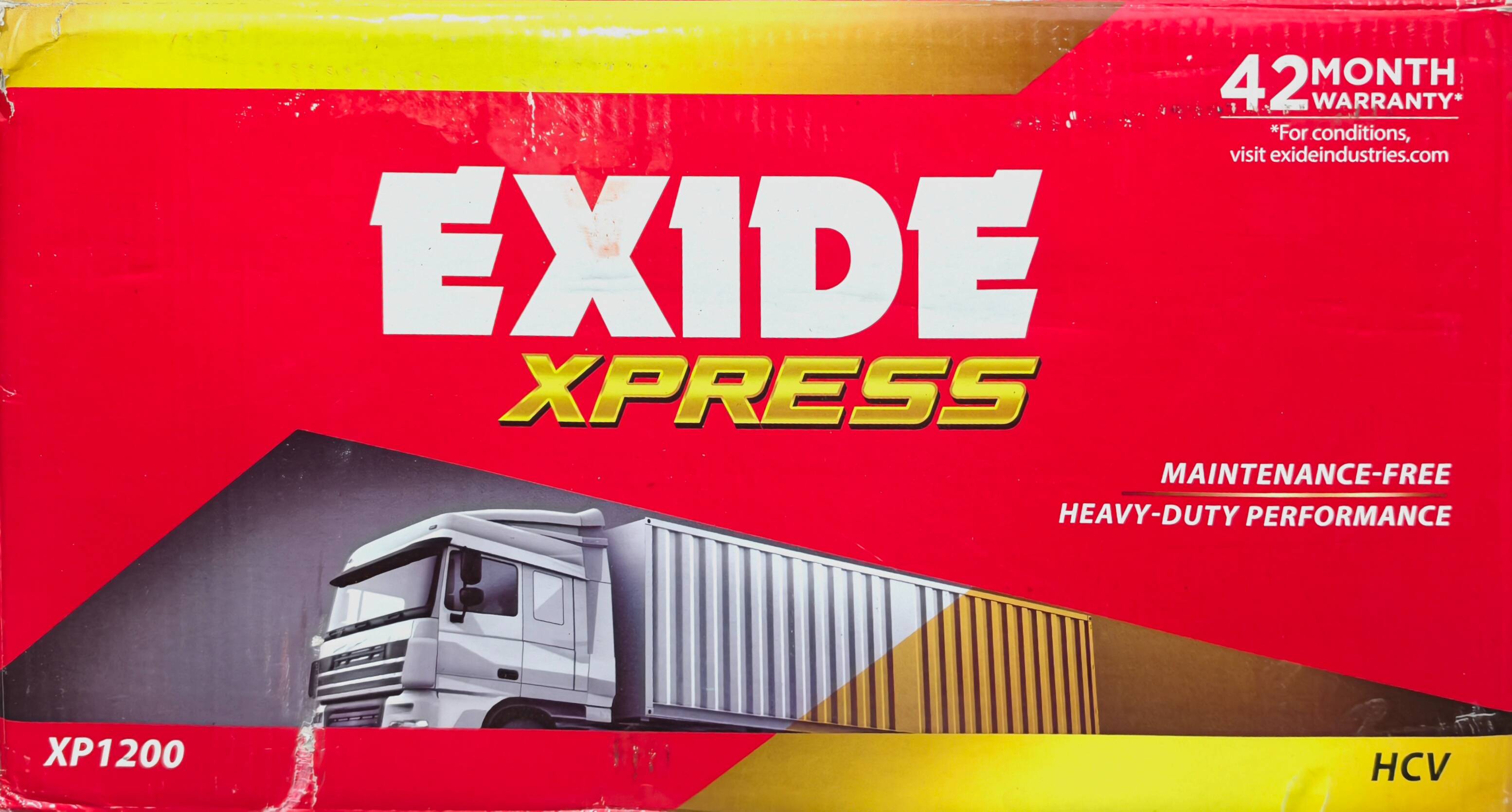 Exide Xpress XP1200 Battery - Heavy-Duty HCV Power