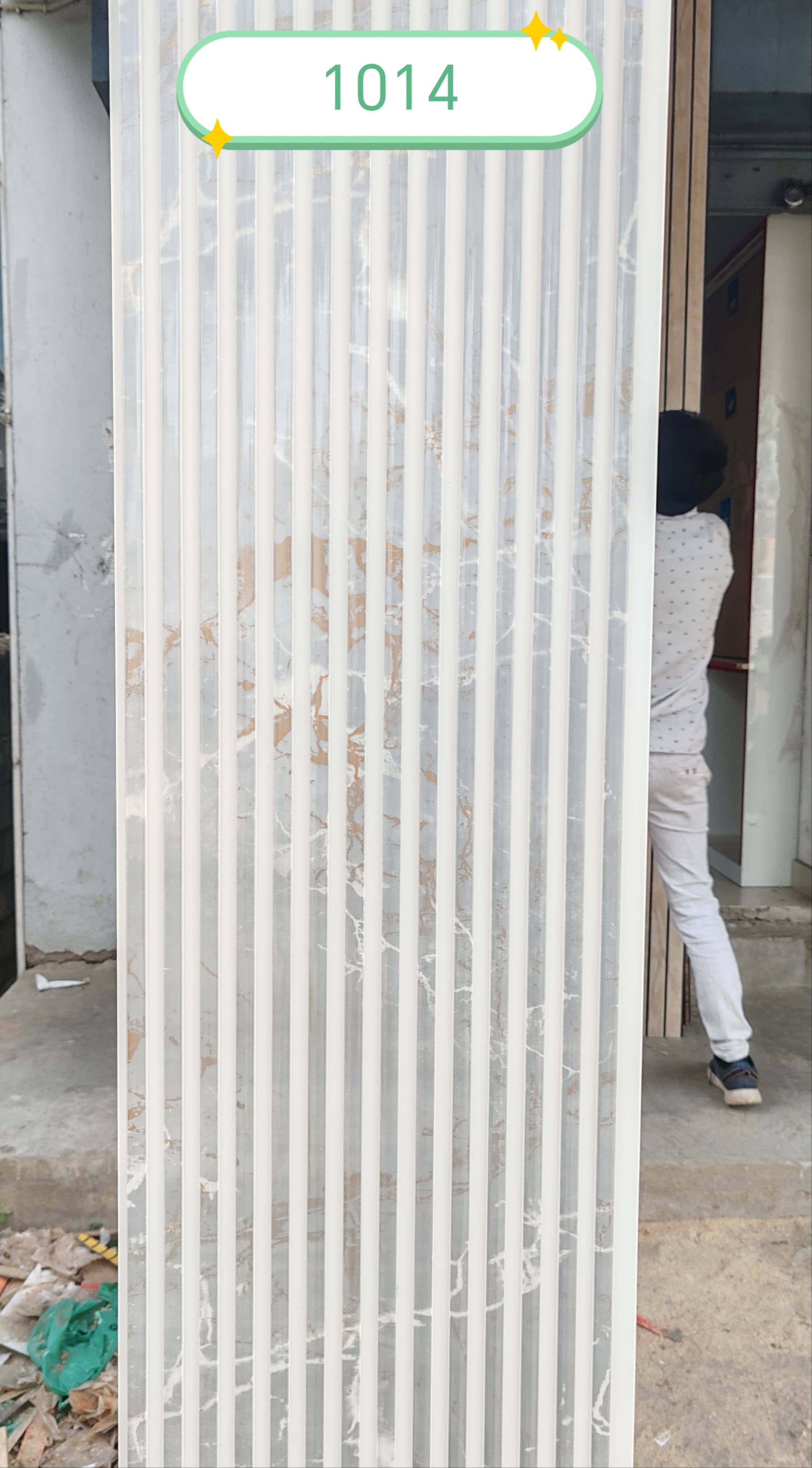 Upvc Fluted Windows featuring a textured paint finish, showcasing elegance and durability, available at Ganapati Traders in S - Image 2