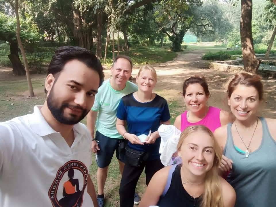 Sivananda Yoga Teacher Training Course setup in Moradabad featuring students practicing yoga poses in a serene environment