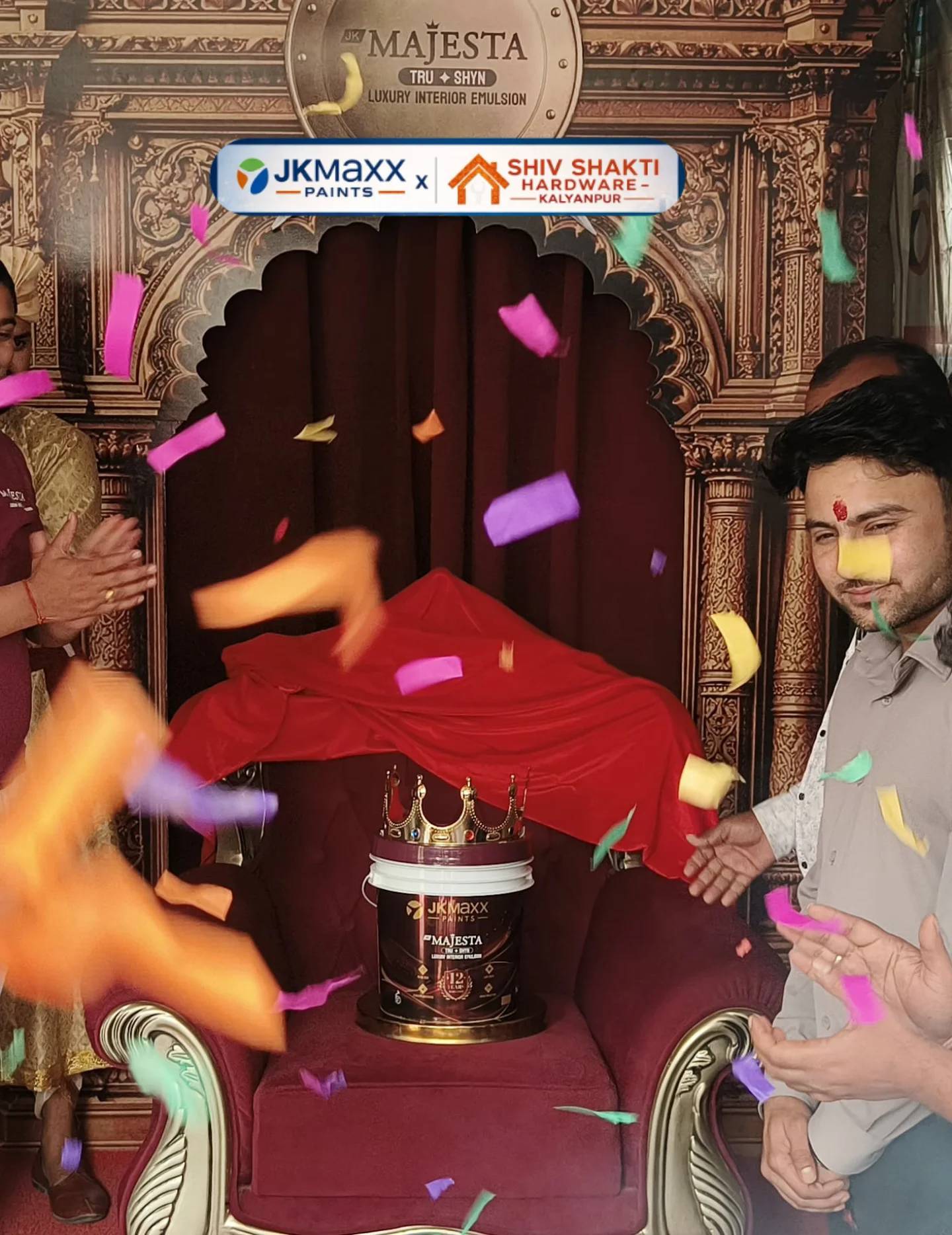 Premium JK Maxx Magesta True Shyn in Kalyanpur — luxe sheen finish showcasing a smooth and glossy surface ideal for interior  - Image 2