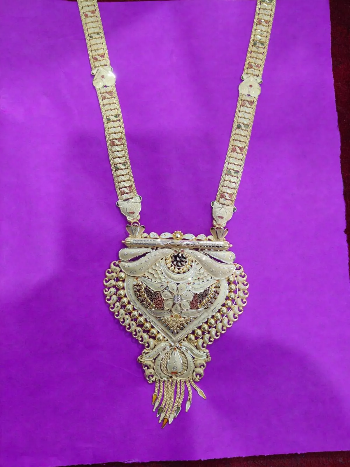 H A Jewellers Long Necklace in Sadabad