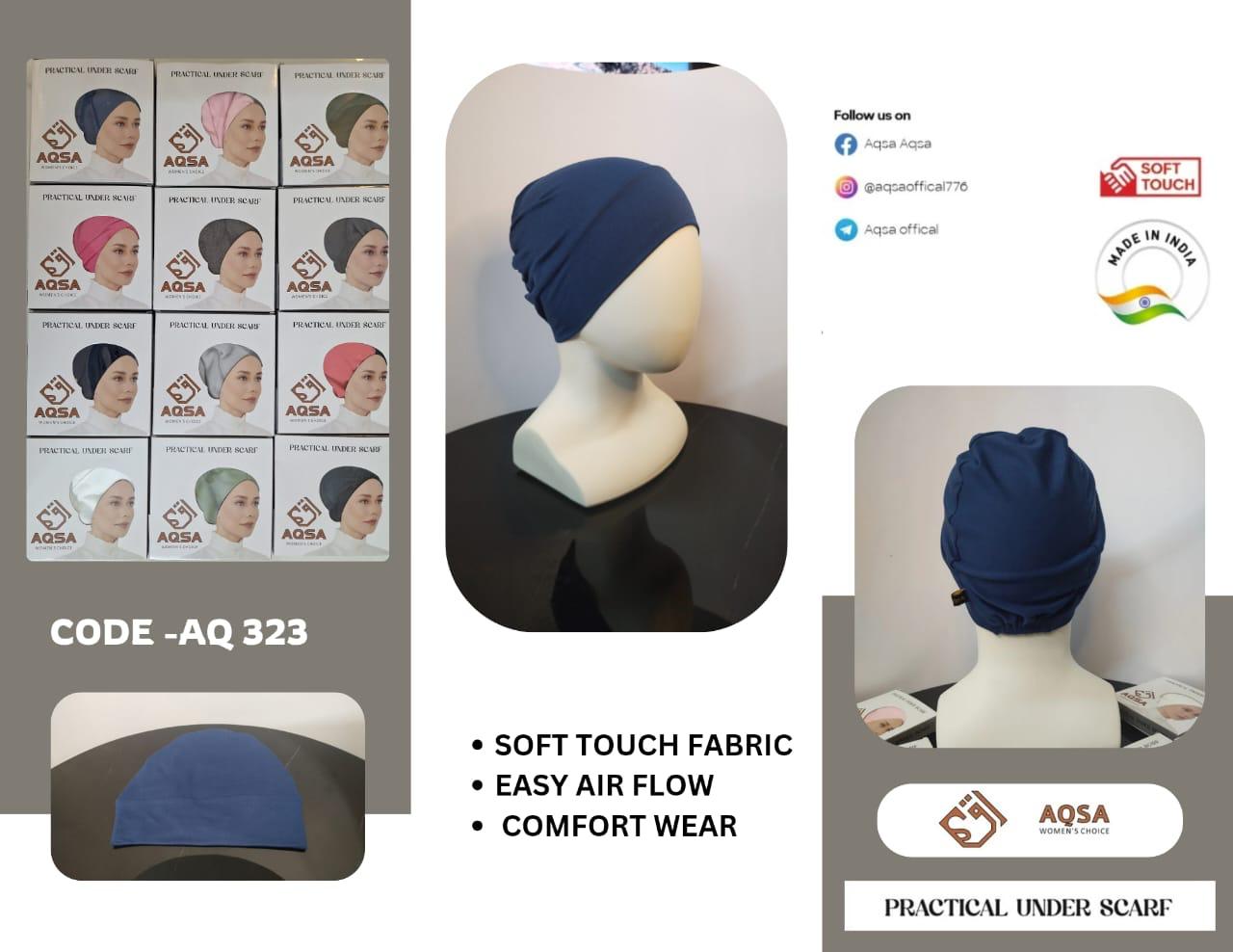 Practical Under Scarf for hijabs at NADA BURKHA HOUSE in Mangalore