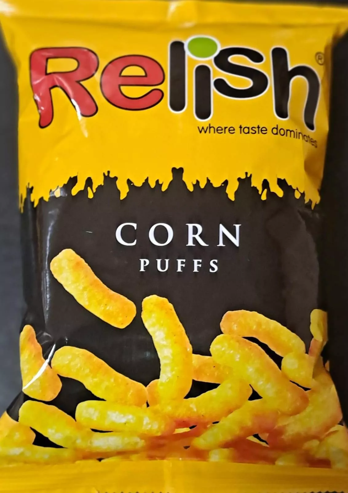 Crunchy Relish Corn Puffs offered by A1 AGENCY in Chennai, perfect for snacking.