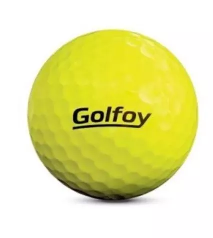 High-performance yellow Golfoy Premium Golf Ball in Kapurthala designed for enhanced visibility and durability