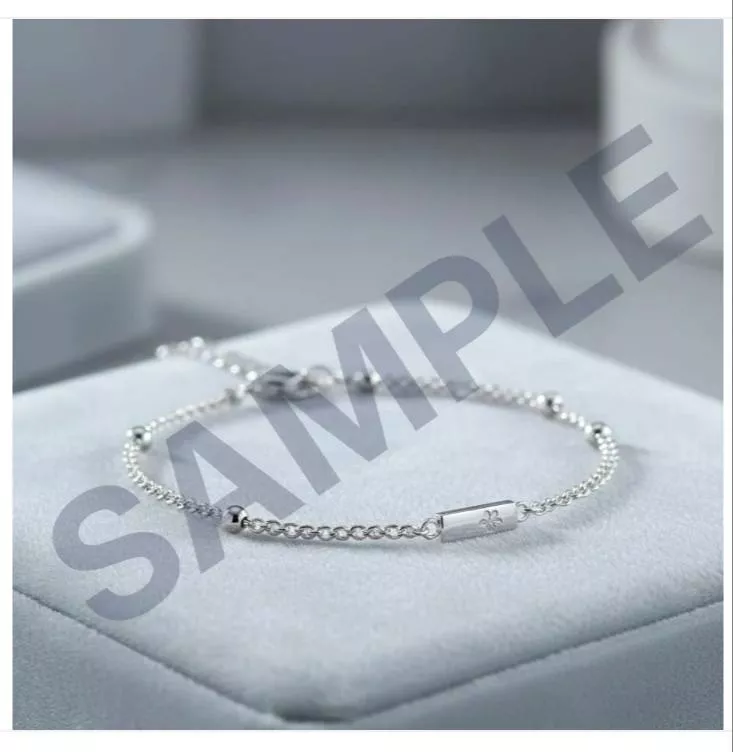 Elegant silver chain bracelet showcasing a minimalist design from R M ORNAMENTS in Ambala City, perfect for stylish accessori
