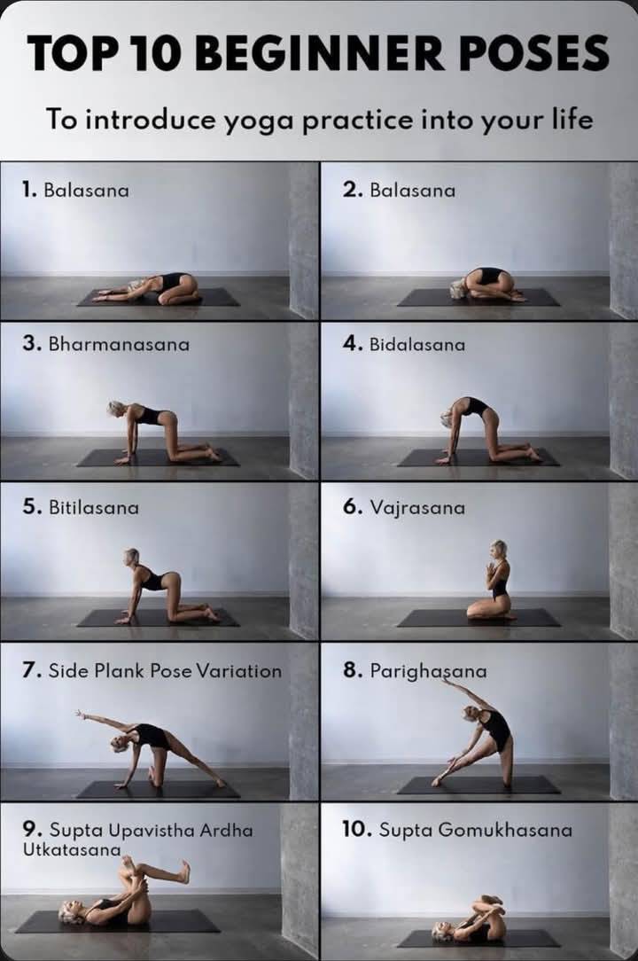 Yoga Poses Guide in Moradabad - designed for all levels, featuring beginner to advanced poses and instructions for flexibilit - Image 1