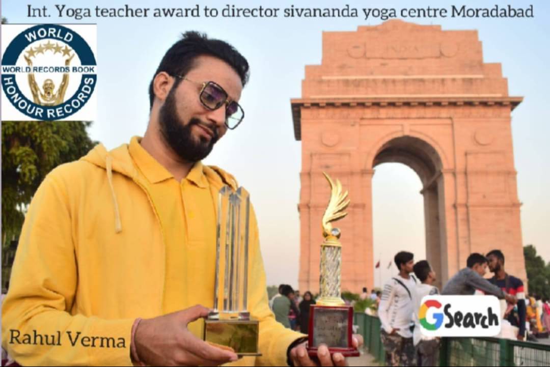 Sivananda Yoga Academy International Yoga Day event in Moradabad showcasing participants practicing yoga in a serene environm