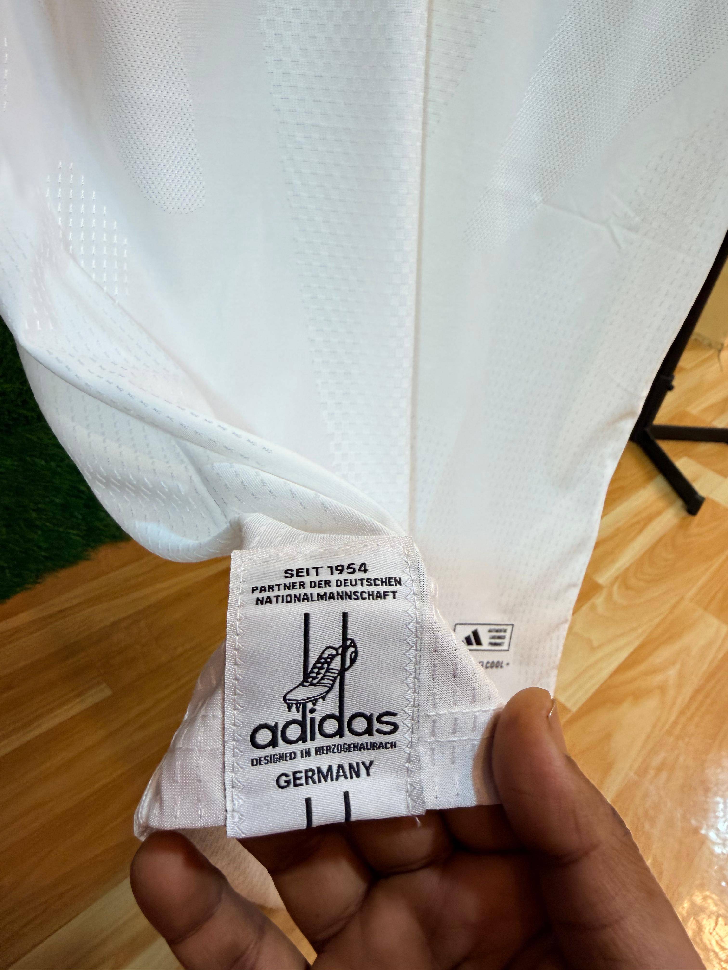 Authentic Germany National Football Team Jersey made from lightweight fabric, showcasing team colors and emblem, available in - Image 3