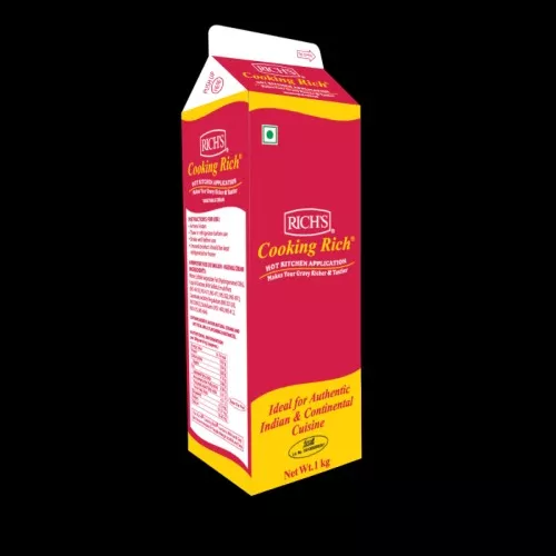 Rich's Cooking Rich non-dairy cooking cream in a container with a creamy texture, perfect for enhancing dishes in Alibag.