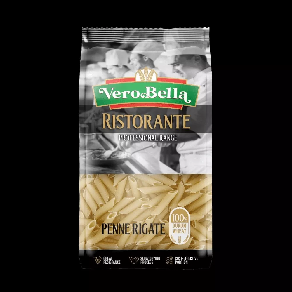 Delicious Vero Bella Ristorante Penne Rigate pasta in Alibag, made from premium durum wheat, ideal for various Italian dishes