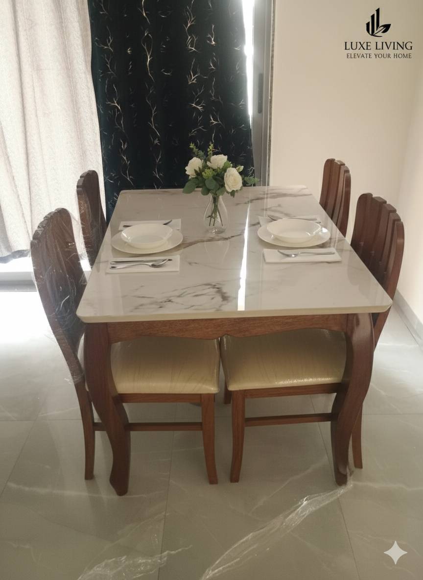 WOODORA - Luxe Living Dining Table Set in Surat in SURAT
