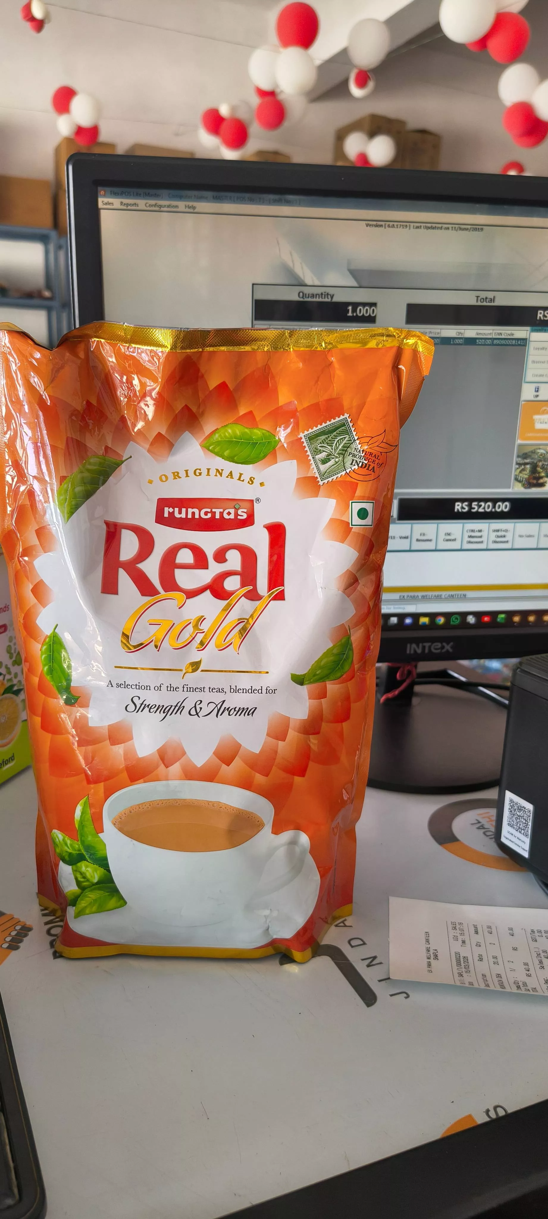  Rungta's Real Gold Tea in Sampla - Finest Blend EX PARA WELFARE CANTEEN KHEWAT NO 86  KHATONI NO 90  JHAJJAR ROAD ROHTAK HARYANA 124501 124501LANDMARK Axis Bank Garhi Sampla