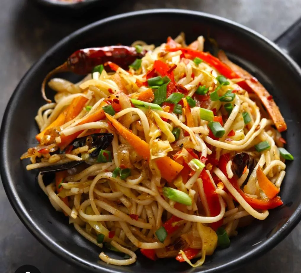  Asian-Inspired Veg Chilli Garlic Noodles in Dehradun CHILLI POTATO FAST FOOD AND B B Q NEAR STATE BANK JOLLY GRANT CHOWK HIMALAYAN HOSPITAL DEHRADUN NAGAR NIGAM DEHRADUN UTTARAKHAND LANDMARK SBI BANK