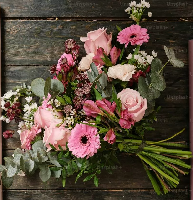 MOHAN flowers - Elegant Pink Bouquet in Shahabad Markanda in SHAHABAD MARKANDA
