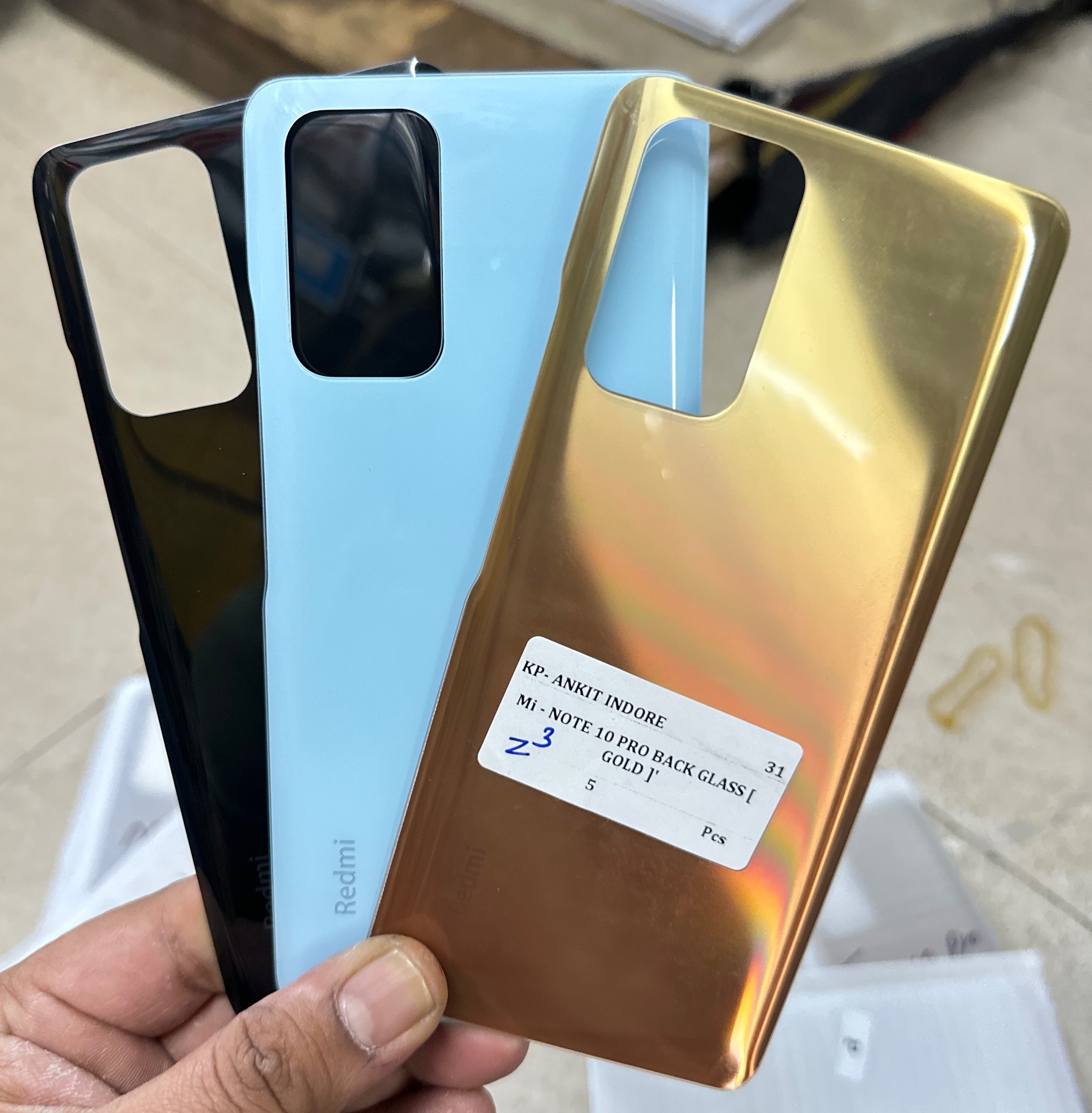  Mi Note 10 Back Panel in RAU SHREE SONIKA ENTERPRISES TEJAJI CHOWK RAU  DIST INDORE 453331  LANDMARK SARDAR PATEL STECHU SITLA MATA MANDIR