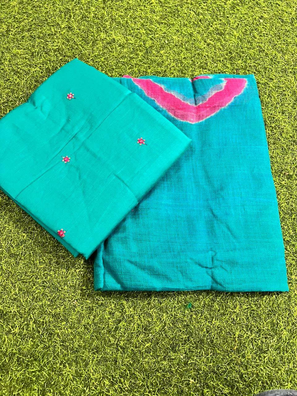 LAADLI BOUTIQUE - Rajputi Cotton Poshak Doriya Work in Thane in THANE