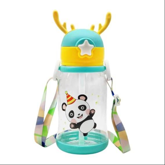 Kids Water Bottle featuring a Cute Panda Design in Amritsar