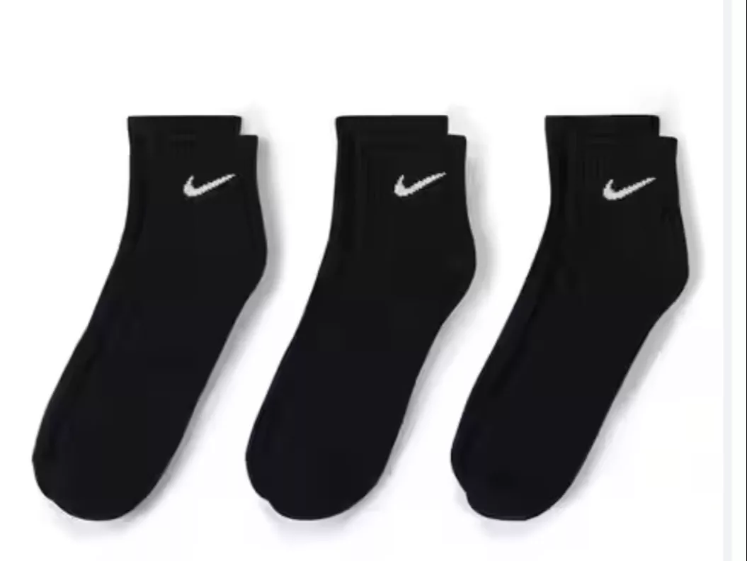 JIYABUR RAHMAN - Nike Ankle Socks - Black in KAMPUR in KAMPUR