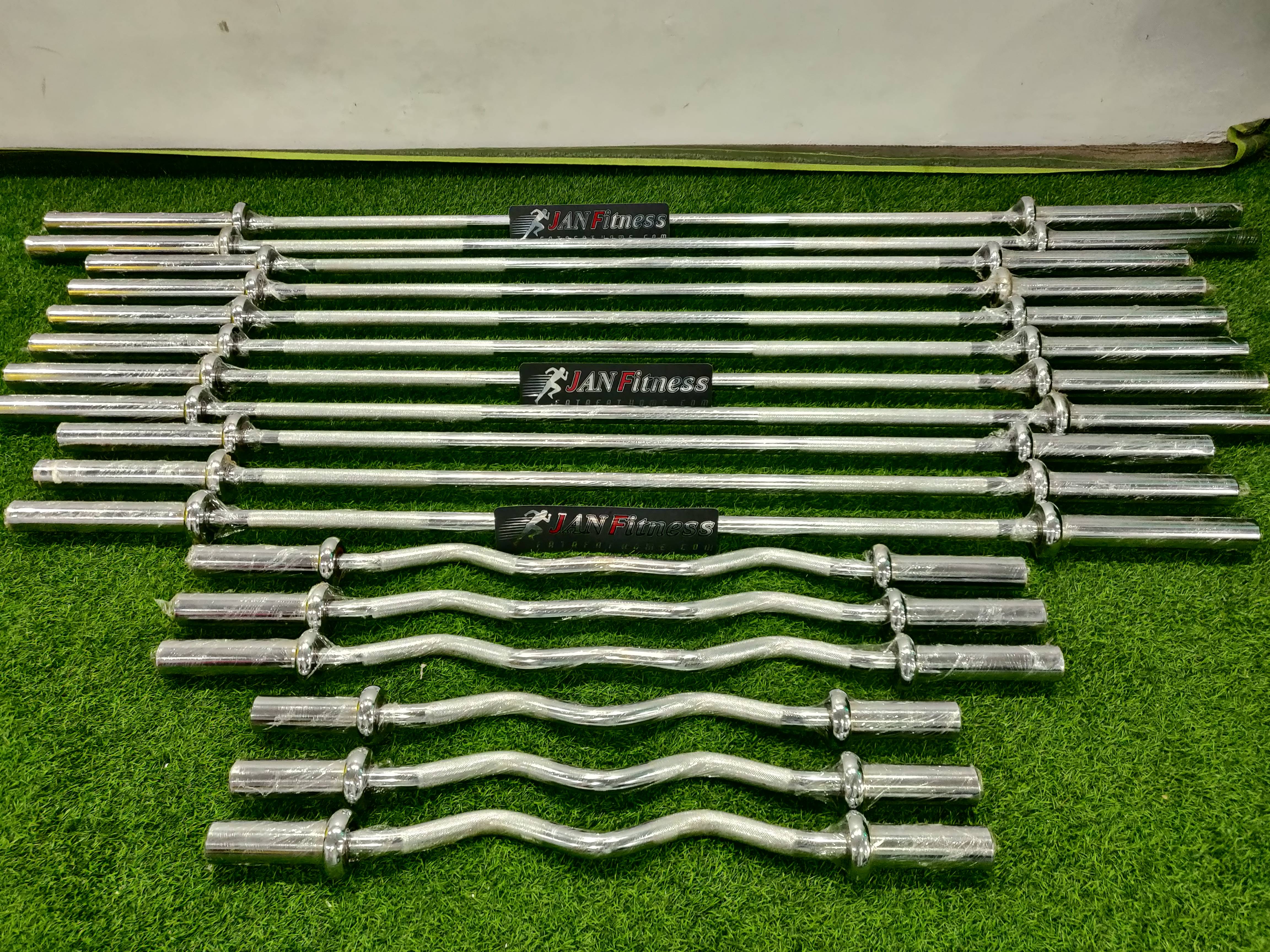 Timefit Premium Olympic Rods showcasing durable construction and optimal performance, perfect for strength training in Meerut