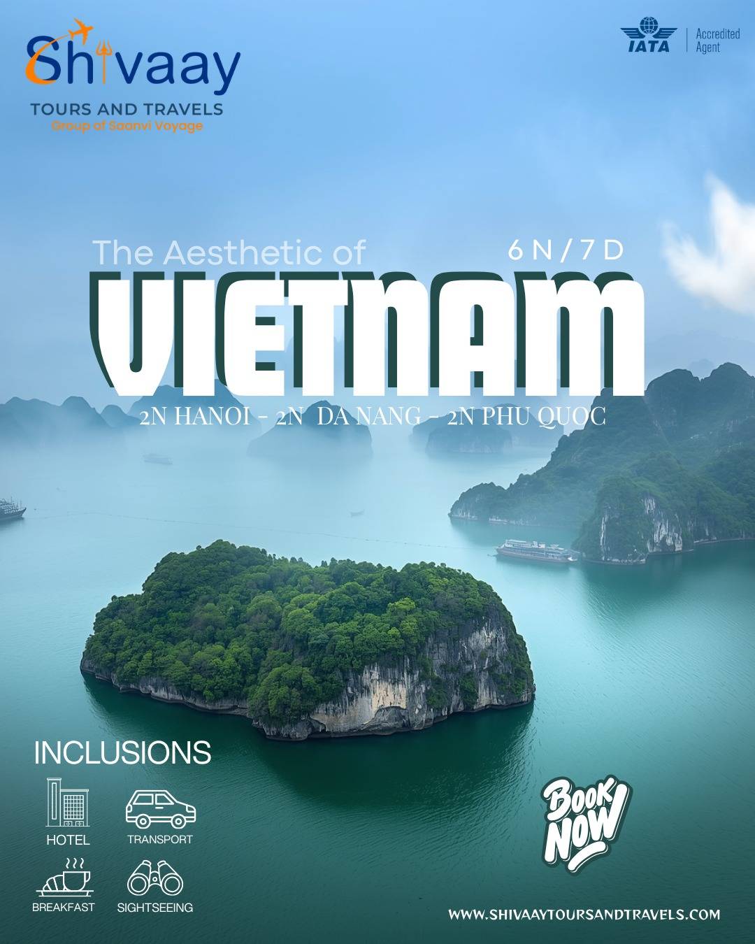 SHIVAAY TOURS AND TRAVELS - Vietnam Honeymoon Tour Package in Jaipur in Jaipur