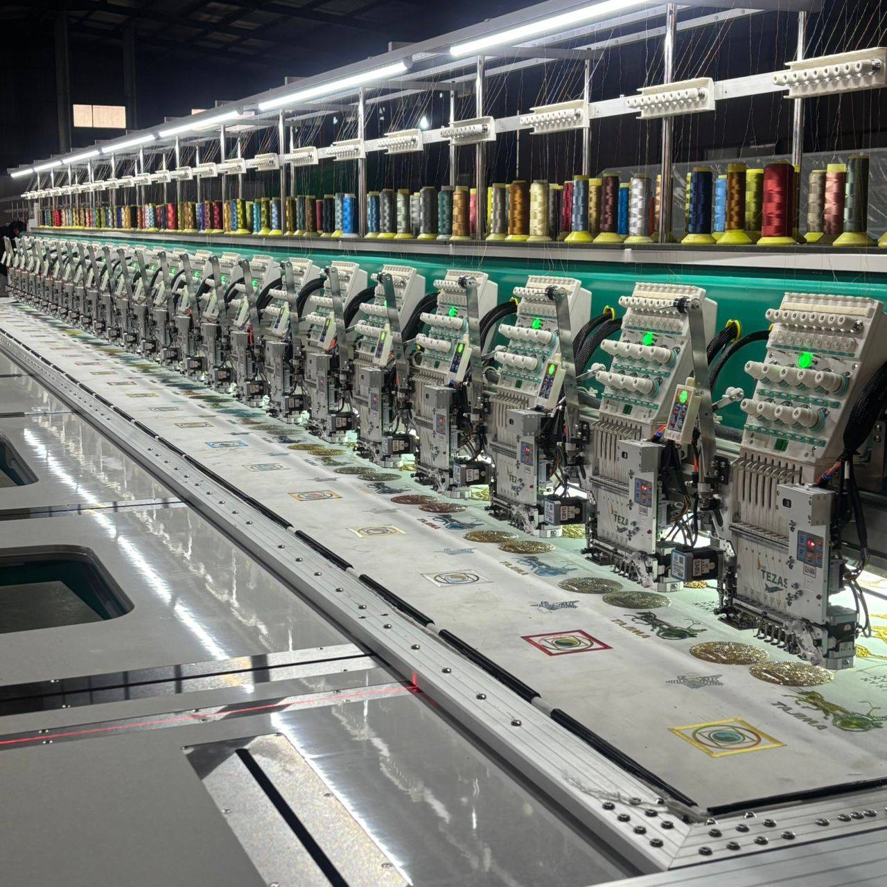  Embroidery Machine Industrial Multi-Head in Jaipur PND TEZAS TRADER B 15 Sudarshan  Pura Extension 22  Godam JaipurLANDMARK Near Uvi Print