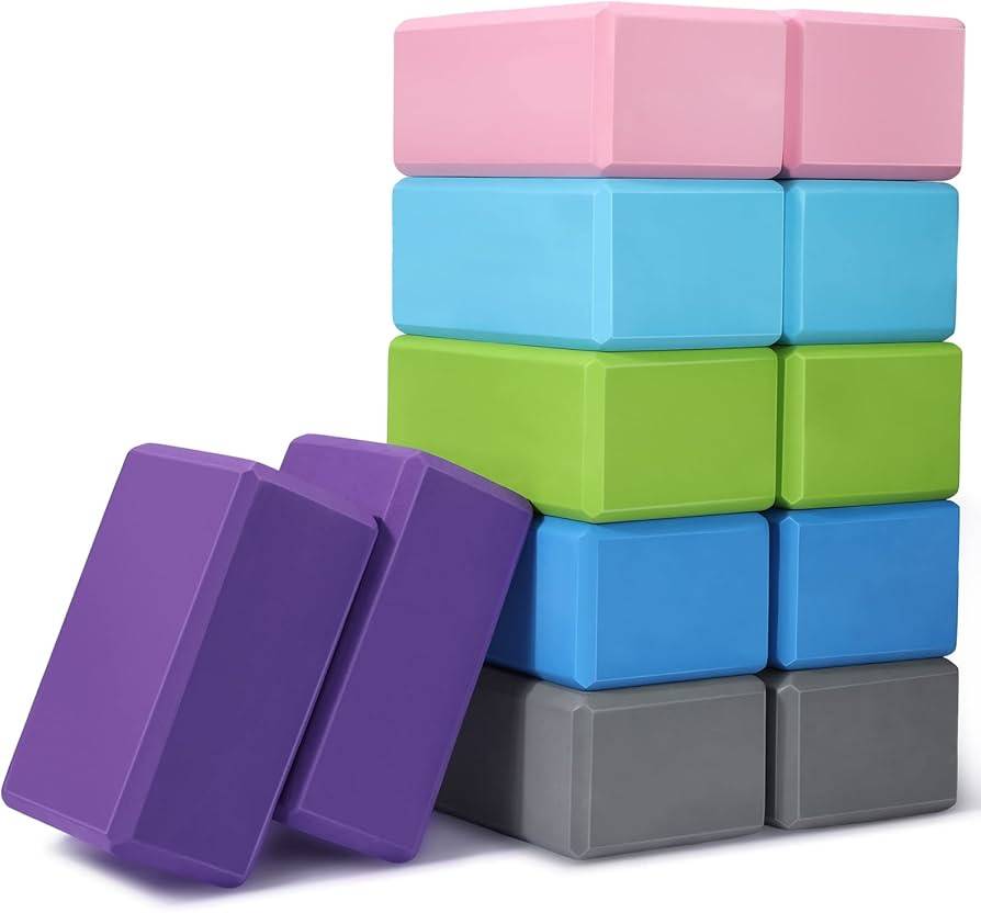 Supportive Timefit Yoga Blocks designed for enhancing yoga practice in Meerut, offering stability and assistance for poses.