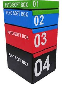 Timefit Plyo Box in Meerut designed for enhancing agility and strength, featuring an adjustable height and durable constructi