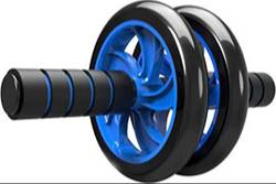 Timefit Ab Roller designed for core workouts with sturdy handles, suitable for home fitness routines in Meerut.