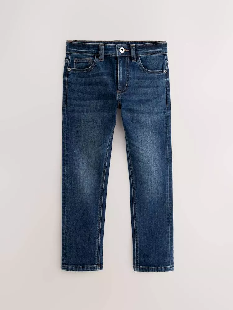 WAHENGBAM MIKON MEITEI - Kids Denim Jeans in Moirang: Classic Blue Denim in MOIRANG
