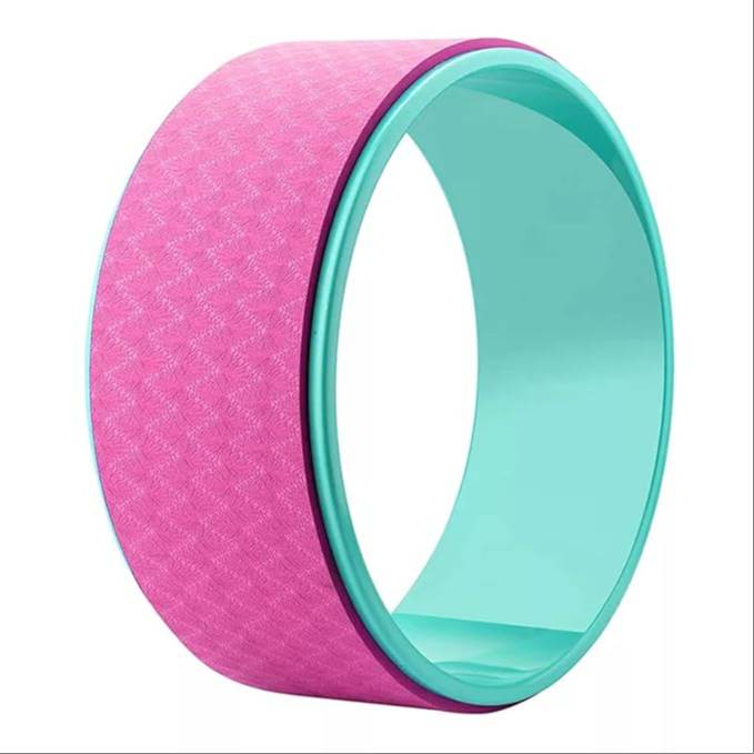 Timefit Yoga Wheel in Meerut designed for enhancing yoga practice, featuring a sturdy and ergonomic design for improved balan