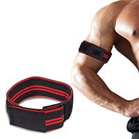Timefit Bicep Band designed for enhanced workout performance, featuring durable materials and adjustable fit, available in Me