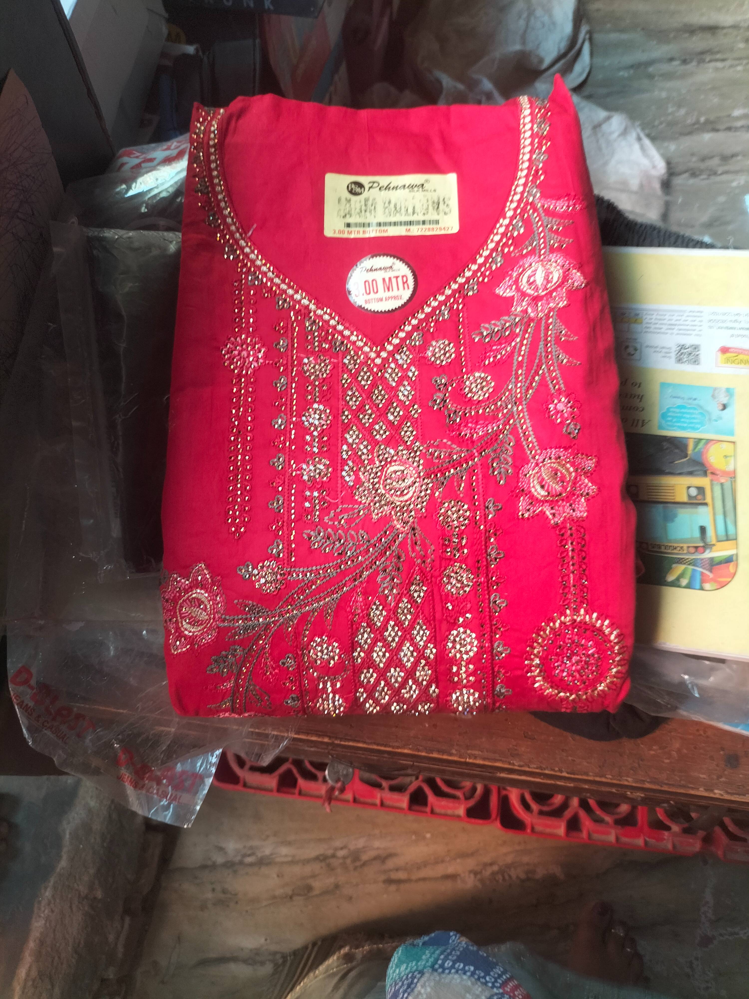 RONAK HOSIERY - Embroidered Red Kurti in Agra - Stunning Ethnic Wear in AGRA