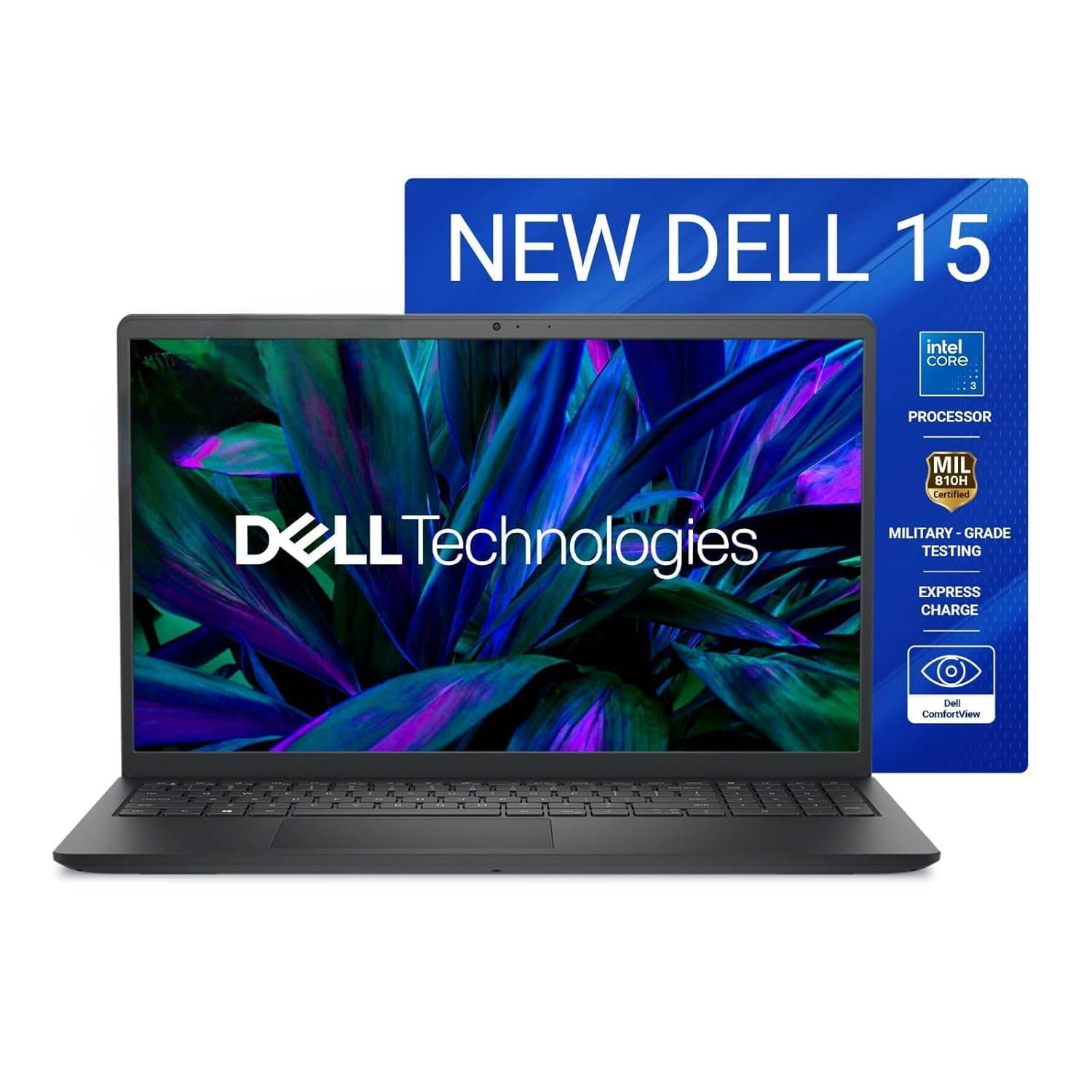 Dell Laptop with 14th Gen processor and 16GB RAM displayed in Ahmedabad