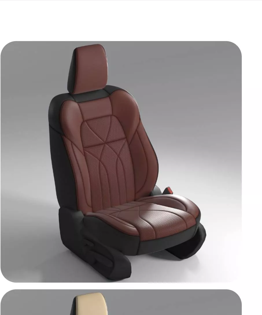 LuxCar Best Quality Leatherette Car Seat Cover in Bangalore — a sleek and stylish cover designed for comfort and protection, 