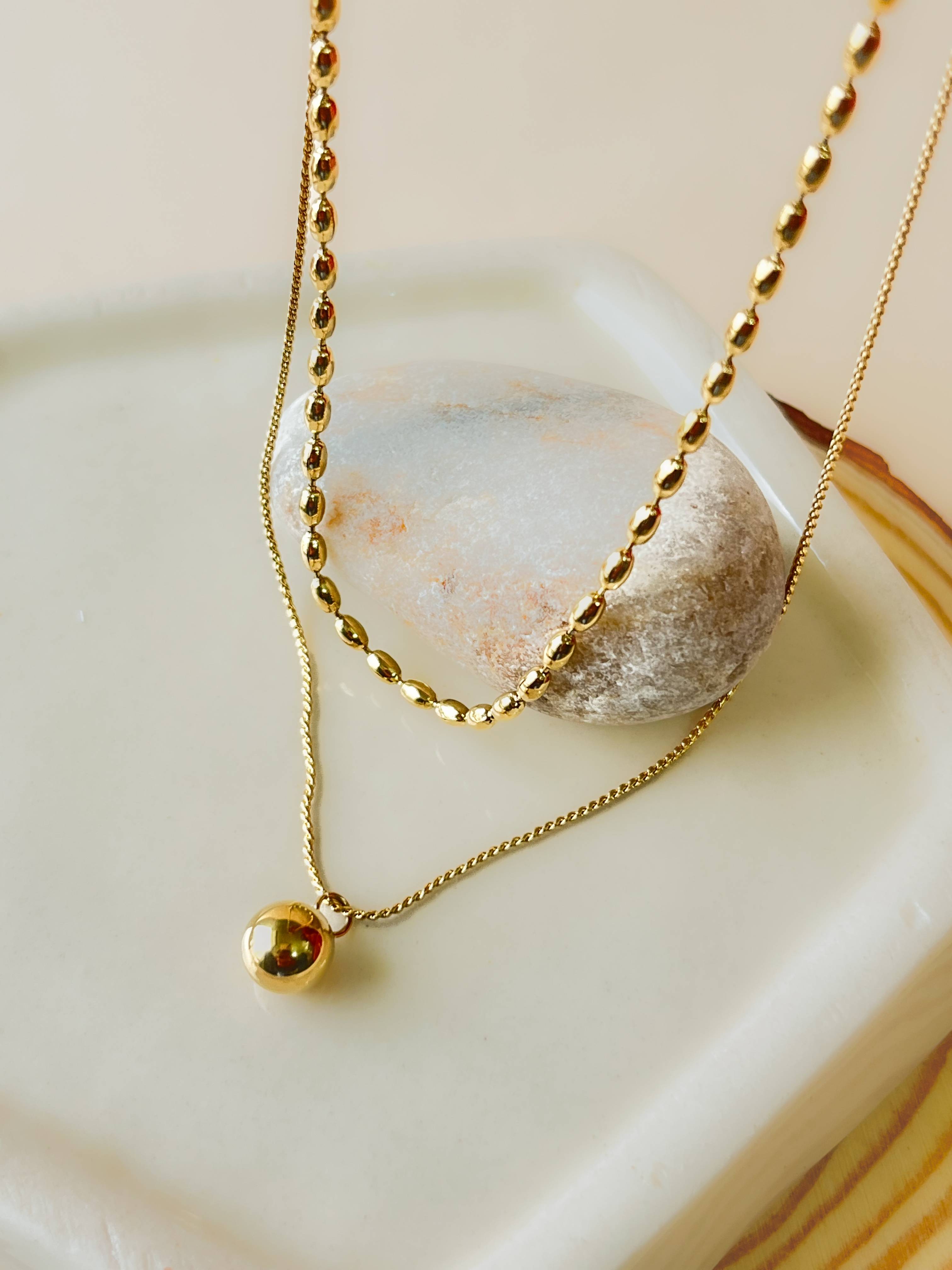 Layered Chain Necklace – Imitation jewellery Pune