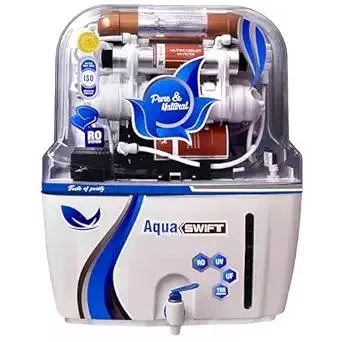Aqua Swift Water Purifier displayed in a modern kitchen in Amritsar