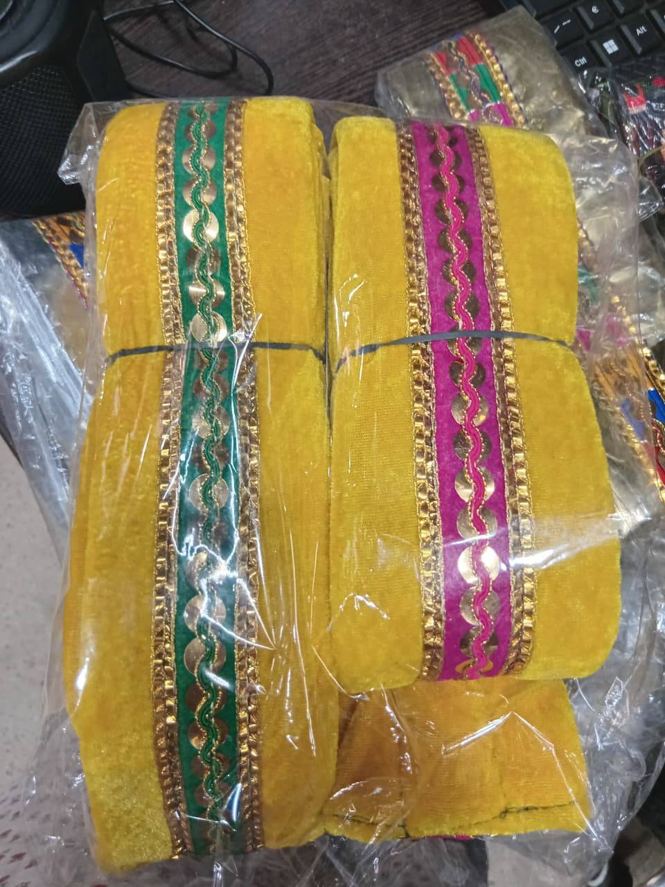 Comfortable Dhol Belt designed for players, featuring adjustable straps to secure the dhol, available at MELODY MAKERS INDIA  - Image 1