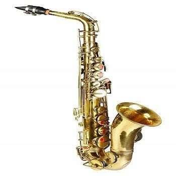Brass Saxophone Imported in Meerut — high-quality brass construction with smooth key action and a polished finish, ideal for 