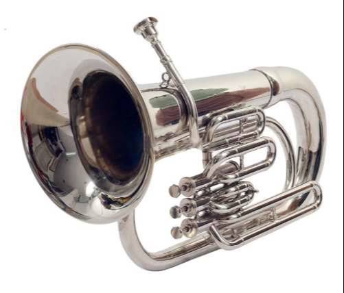 Euphonium 3 Value instrument showcasing brass finish and valve system — Euphonium 3 Value Meerut