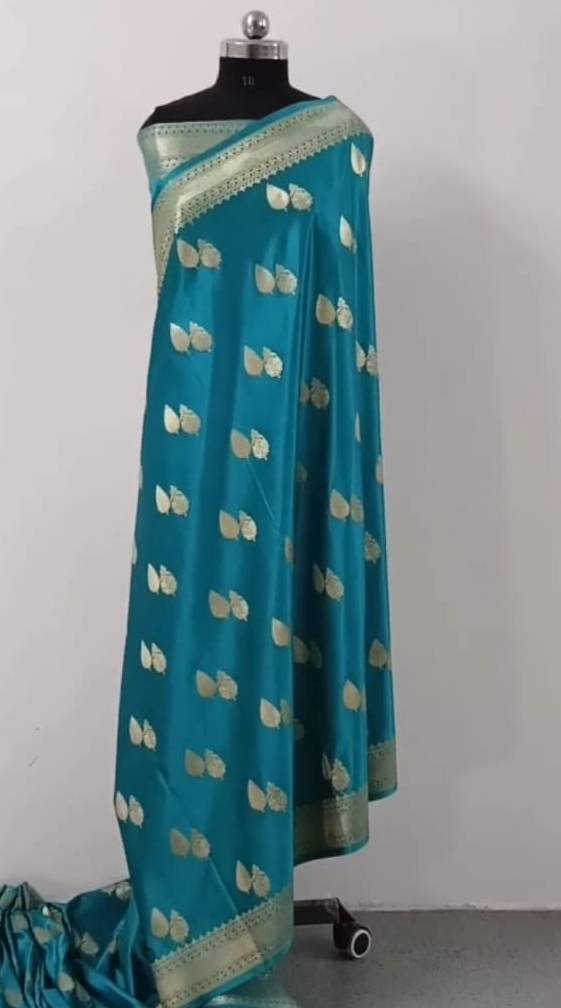 MOHD TAUSEEF - Mashroo Silk Katan Sarees in Varanasi in VARANASI