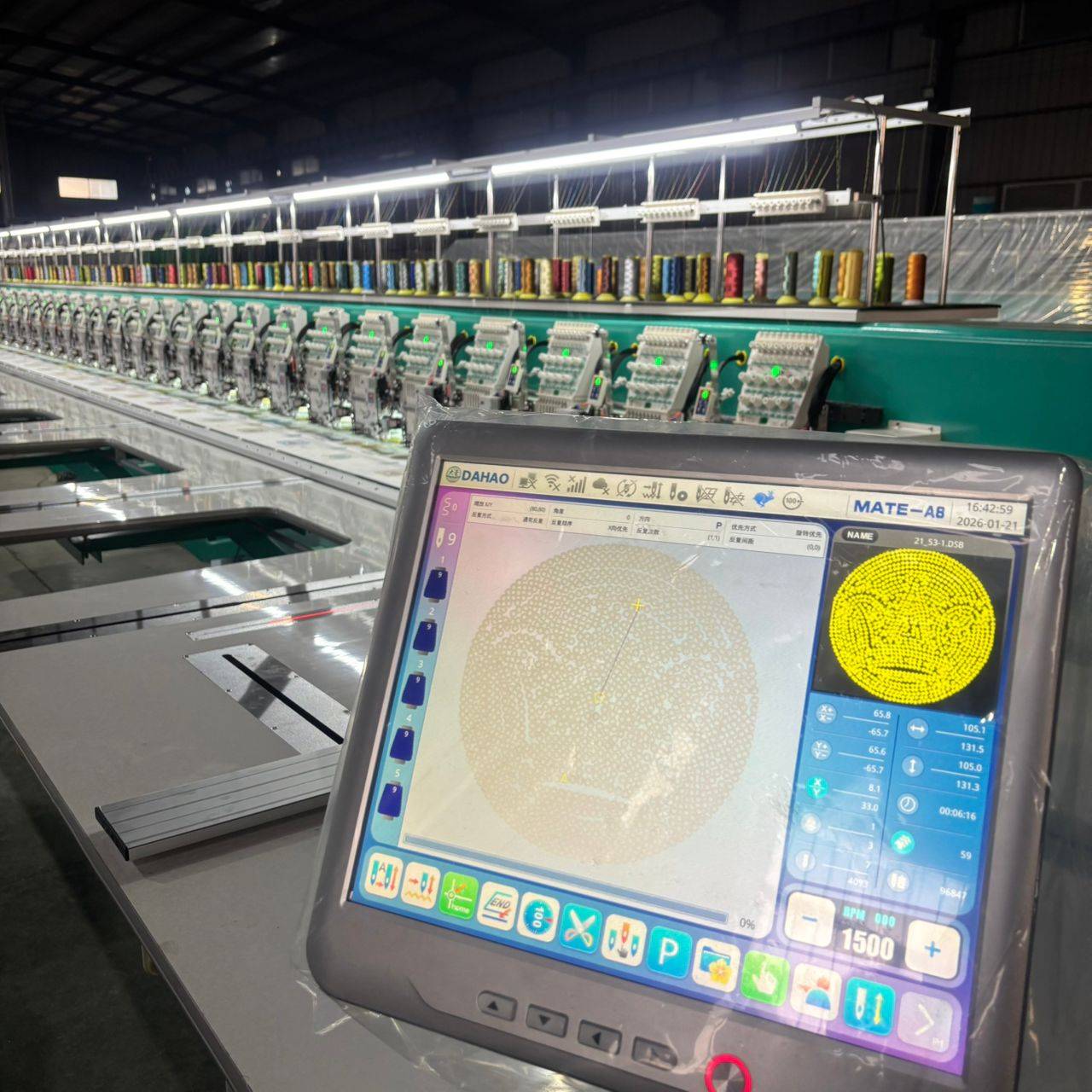  Computerized Sequins Machine - Jaipur PND TEZAS TRADER B 15 Sudarshan  Pura Extension 22  Godam JaipurLANDMARK Near Uvi Print