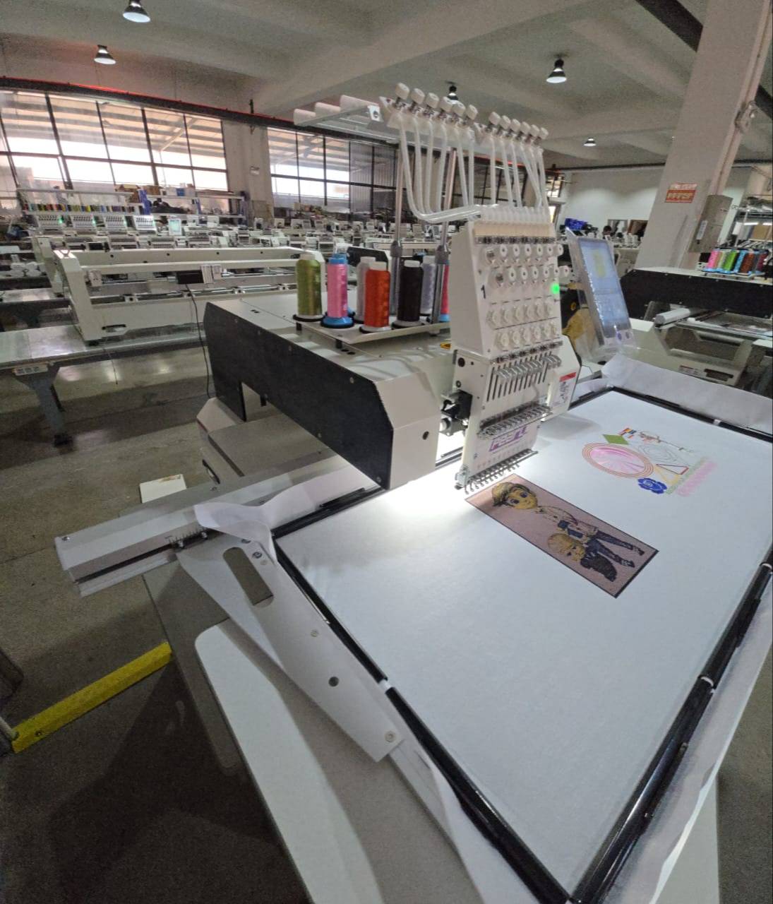  Multi-Head Embroidery Machine in Jaipur PND TEZAS TRADER B 15 Sudarshan  Pura Extension 22  Godam JaipurLANDMARK Near Uvi Print