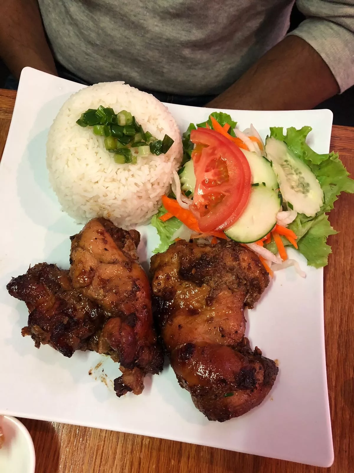  Grilled Chicken with Rice and Salad in Hyderabad NYRA Nyra  Preerzadiguda Road   ParvathapurLANDMARK Near Masjid